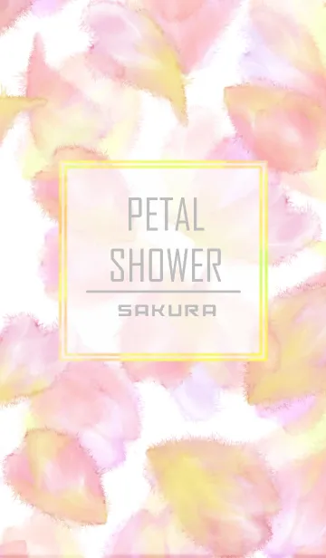 [LINE着せ替え] Petal Shower SAKURAの画像1