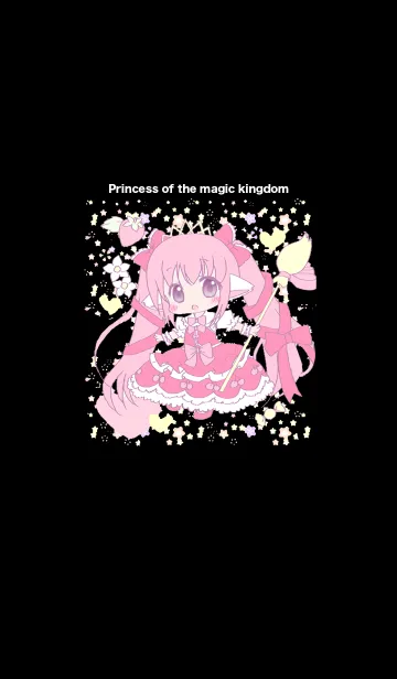 [LINE着せ替え] キラ☆キラ魔法王国のおひめさまの画像1