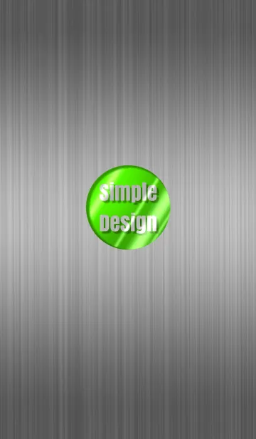 [LINE着せ替え] Steel Simple Design Green ver.の画像1