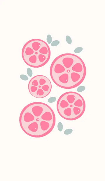 [LINE着せ替え] Sliced orange theme 6の画像1