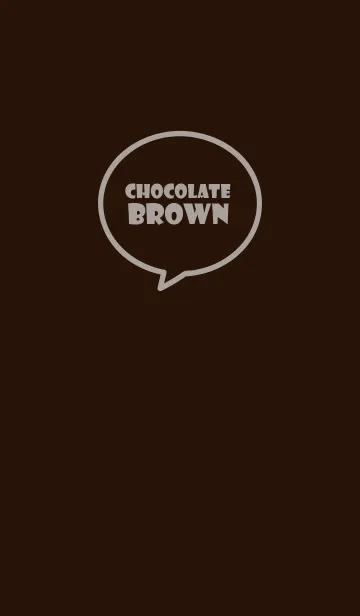 [LINE着せ替え] Love Chocolate Brown Ver.4 (jp)の画像1