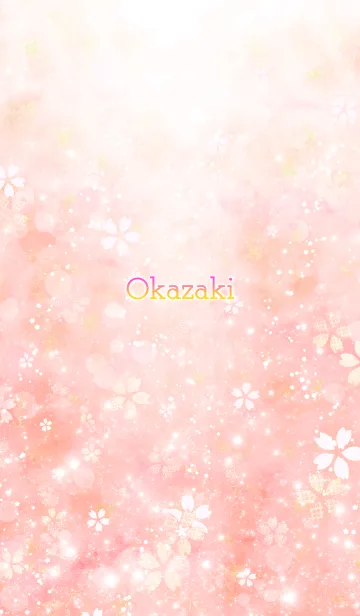 [LINE着せ替え] おかざき用さくらさく着せ替えの画像1