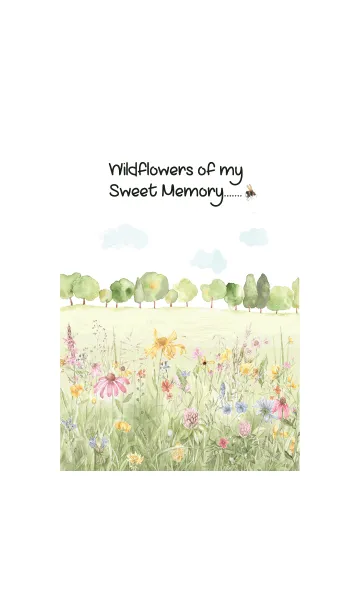 [LINE着せ替え] wildflowers of my sweet memoryの画像1