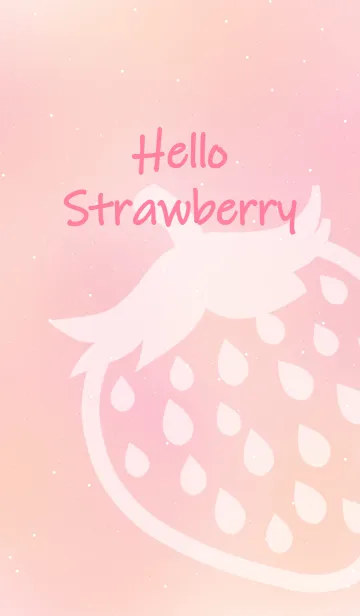 [LINE着せ替え] ピンクファンタジーストロベリーの画像1