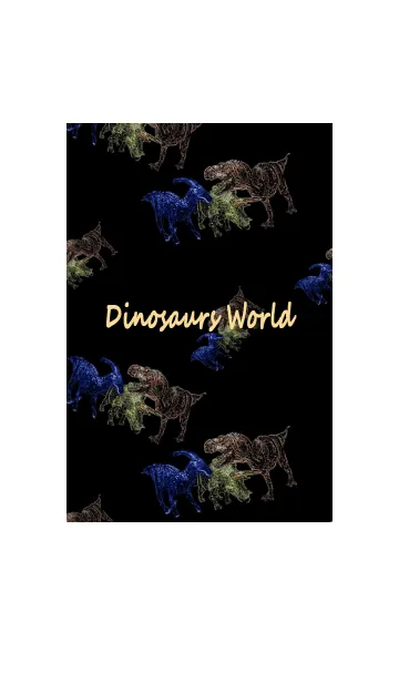 [LINE着せ替え] Dinosaurs 01の画像1