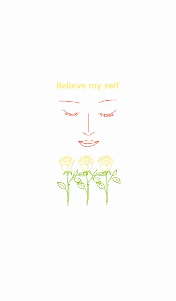 [LINE着せ替え] Believe my selfの画像1