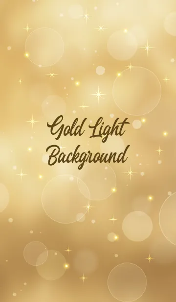 Gold Light Background 2の着せ替えメイン画像