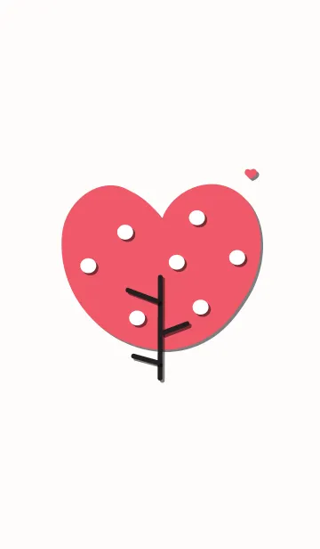 [LINE着せ替え] Lovely heart tree 15の画像1