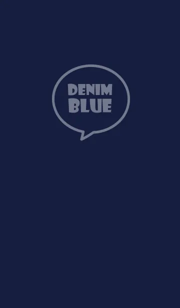 [LINE着せ替え] Love Denim Blue Ver.4 (jp)の画像1