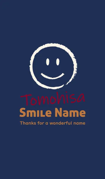 [LINE着せ替え] Smile Name ともひさの画像1