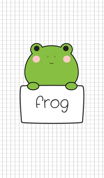 [LINE着せ替え] Love Frog Theme Ver.2 (kp)の画像1