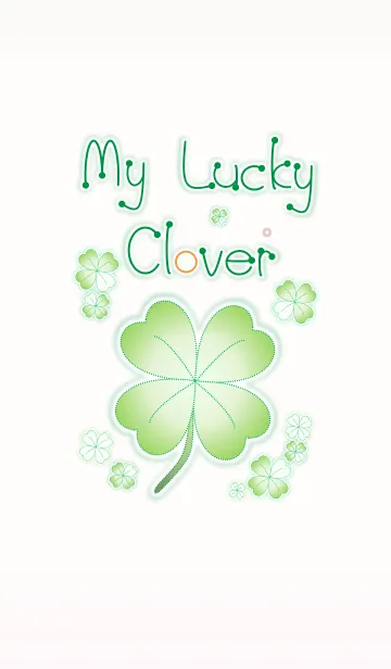 [LINE着せ替え] My Lucky Clover 2！ (Beige V.1)の画像1