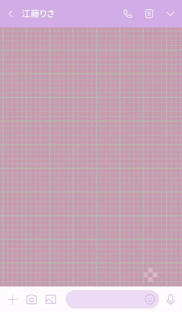 [LINE着せ替え] やさしいきせかえ☆シンプル（ピンク）の画像3