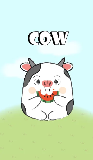 [LINE着せ替え] Pretty Fat Cow Theme 2 (jp)の画像1