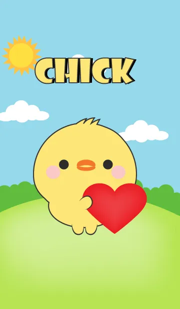 [LINE着せ替え] Mini Chick Themeの画像1