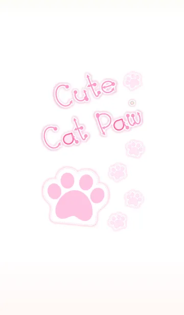 [LINE着せ替え] Cute Cat Paw 2！ (Green Ver.7)の画像1