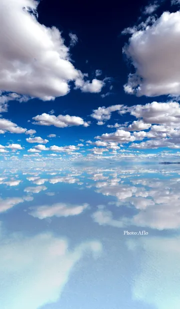 [LINE着せ替え] 地球のパワースポット ウユニ塩湖の画像1