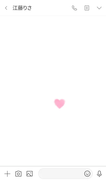 [LINE着せ替え] 水彩とハート。他。の画像3