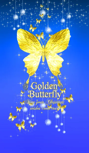 [LINE着せ替え] キラキラ♪黄金の蝶#60の画像1