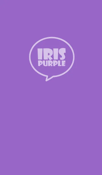 [LINE着せ替え] Love Iris Purple Ver.4 (jp)の画像1