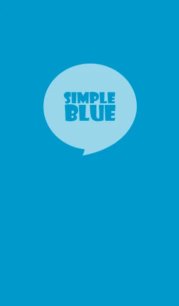 [LINE着せ替え] Blue Theme Ver.4 (jp)の画像1
