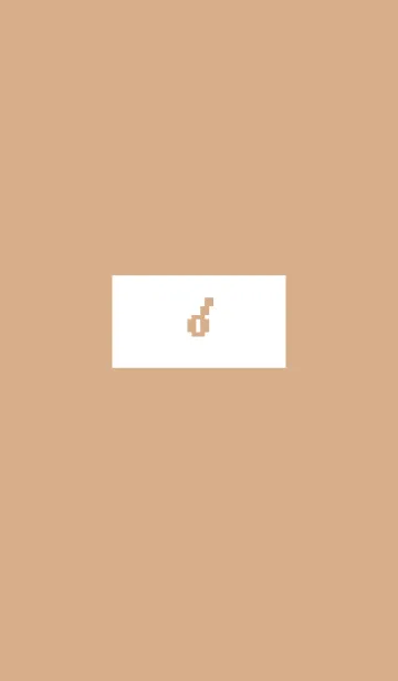 [LINE着せ替え] sim simple(brown1)の画像1