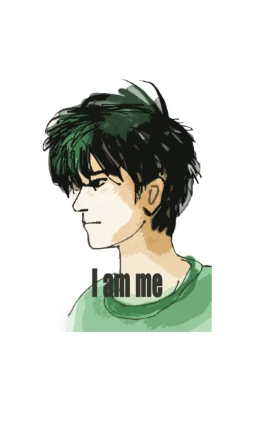 [LINE着せ替え] I am me 07の画像1