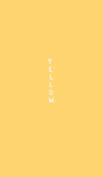 [LINE着せ替え] Yellow toneの画像1