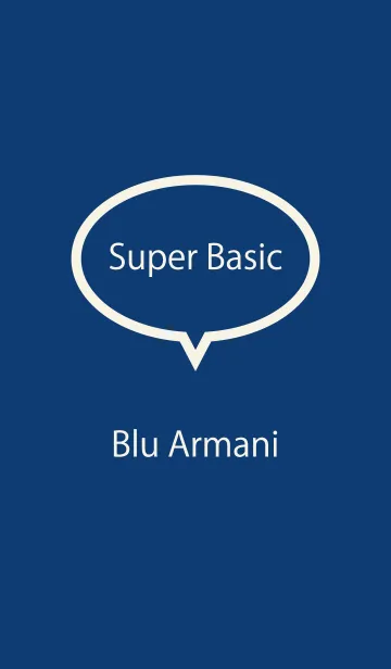 [LINE着せ替え] Super Basic Blu Armaniの画像1