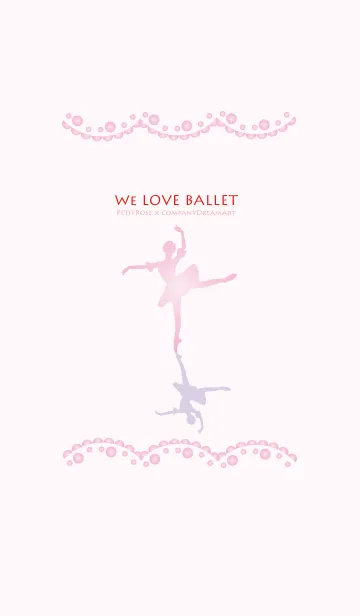 [LINE着せ替え] We Love Ballet-ピンクの画像1