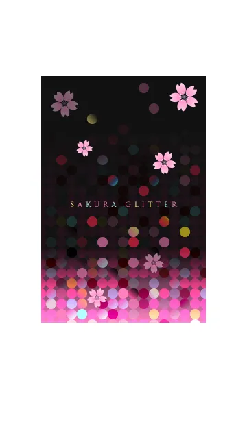 [LINE着せ替え] sakura glitter 2の画像1