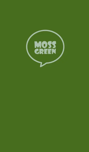 [LINE着せ替え] Love Moss Green Ver.4 (jp)の画像1