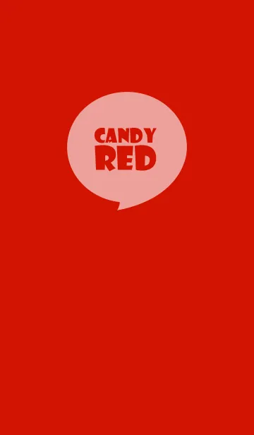 [LINE着せ替え] Candy Red Theme Ver.4 (jp)の画像1