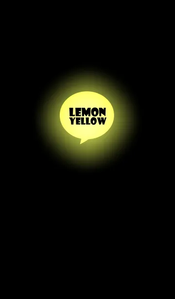 [LINE着せ替え] Lamon Yellow In Black v.4 (jp)の画像1
