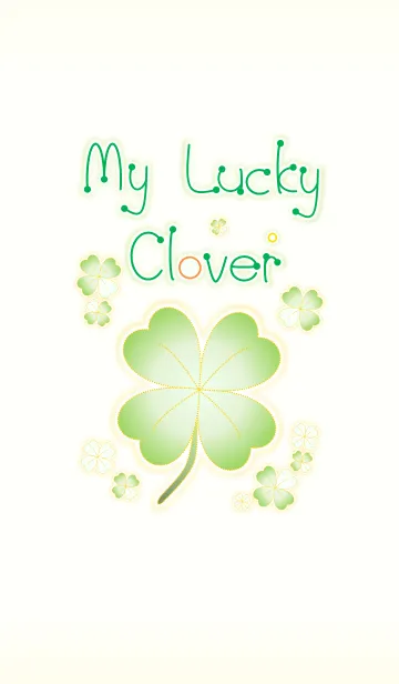 [LINE着せ替え] My Lucky Clover 4！ (Yellow V.5)の画像1