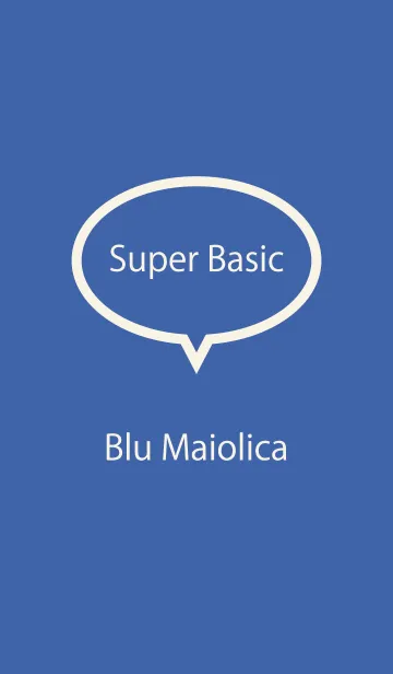 [LINE着せ替え] Super Basic Blu Maiolicaの画像1