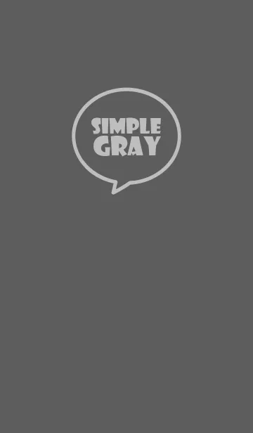 [LINE着せ替え] Love Gray Ver.4 (jp)の画像1