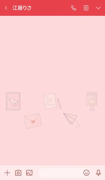 [LINE着せ替え] 推し色みつけた！赤の30の画像3