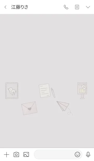 [LINE着せ替え] 推し色みつけた！黒の30の画像3