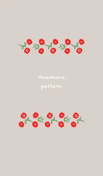 [LINE着せ替え] Anemone patternの画像1