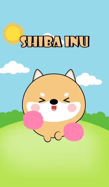 [LINE着せ替え] Mini Shiba Inu Theme (jp)の画像1