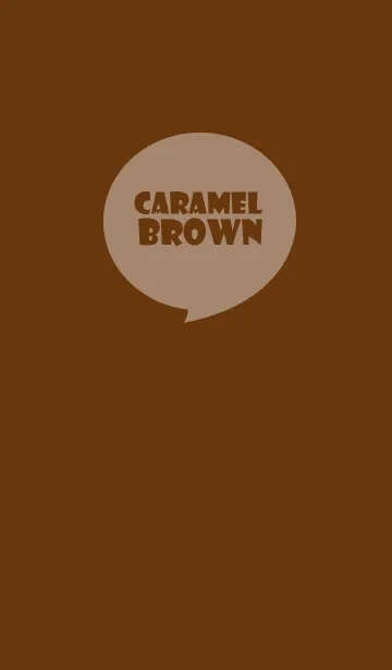 [LINE着せ替え] Caramel Brown Theme Ver.4 (jp)の画像1