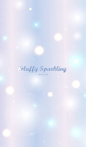 [LINE着せ替え] Fluffy Sparkling 26 -PURPLE-の画像1