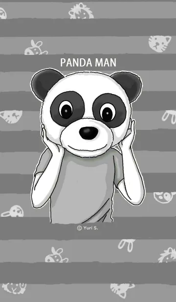 [LINE着せ替え] PANDA MANの画像1