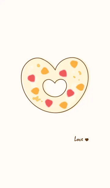 [LINE着せ替え] Yummy donuts themeの画像1