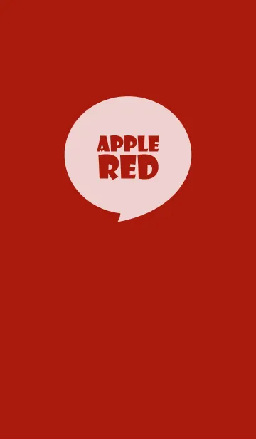 [LINE着せ替え] Apple Red Theme Ver.4 (jp)の画像1