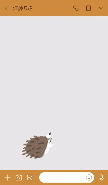 [LINE着せ替え] はりネズミの画像3