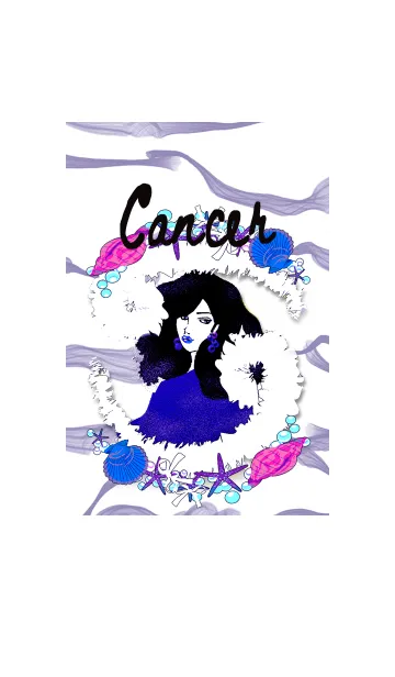 [LINE着せ替え] Cancer of astrologyの画像1