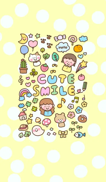 CUTE SMILE4の着せ替えメイン画像