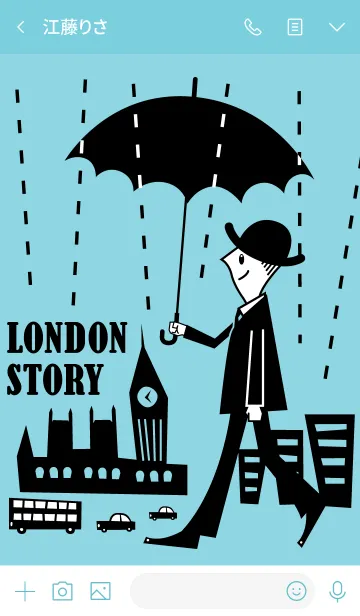 [LINE着せ替え] London Storyの画像3